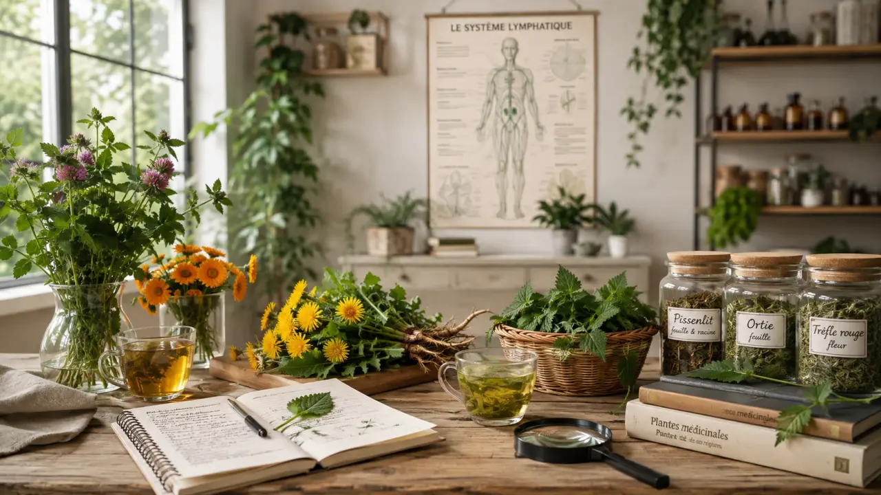 Plante pour nettoyer la lymphe : ce qui aide vraiment, et ce qu’il faut éviter
